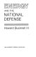 Energy and the national defense /