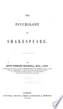 The psychology of Shakespeare.