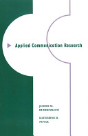 Applied communication research /