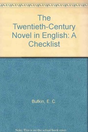 The twentieth-century novel in English : a checklist /