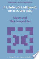 Means and their inequalities /