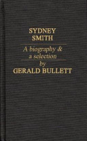 Sydney Smith ; a biography & a selection.