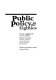 Public policy in the eighties /
