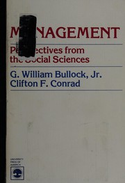 Management : perspectives from the social sciences /