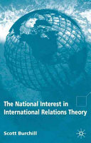The national interest in international relations theory /