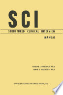 SCI; structured clinical interview : manual /