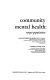 Community mental health : target populations /