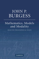 Mathematics, models, and modality : selected philosophical essays /
