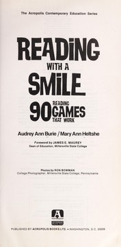 Reading with a smile : 90 reading games that work /