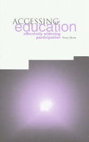 Accessing education : effectively widening participation /