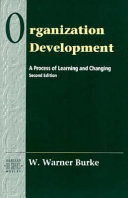 Organization development : a process of learning and changing /