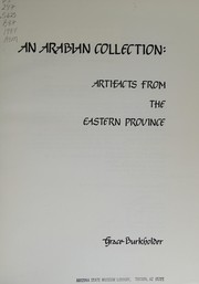 An Arabian collection : artifacts from the Eastern Province /