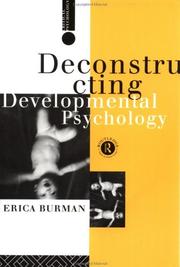 Deconstructing developmental psychology /