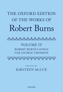 The Oxford edition of the works of Robert Burns /