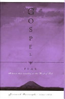 Gospel fear, or, The heart trembling at the word of God evidences a blessed frame of spirit : delivered in several sermons from Isaiah 66:2 and 2 Kings 22:19 /