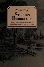 Memoirs of Stephen Burroughs /