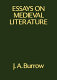 Essays on medieval literature /
