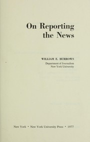 On reporting the news /