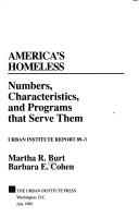 America's homeless : numbers, characteristics, and programs that serve them /