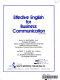 Effective English for business communication /