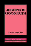 Judging in good faith /