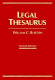 Legal thesaurus /