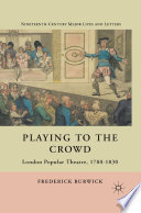 Playing to the Crowd : London Popular Theatre, 1780-1830 /