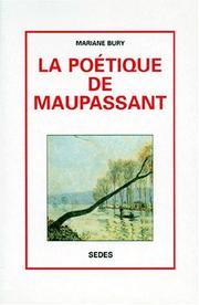 La poétique de Maupassant /