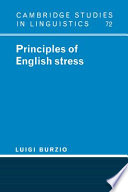 Principles of English stress /