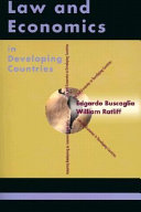 Law and economics in developing countries /