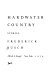 Hardwater country : stories /