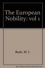 The European nobility /