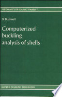 Computerized buckling analysis of shells /