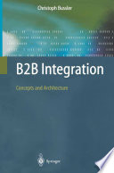 B2B integration : concepts and architecture /