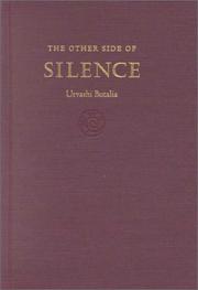 The other side of silence : voices from the partition of India /