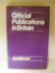 Official publications in Britain /