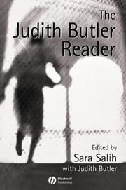 The Judith Butler reader /