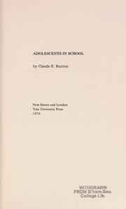 Adolescents in school /