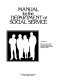 Manual for the department of social service /