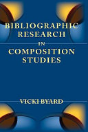 Bibliographic research in composition studies /