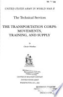 The Transportation Corps : operations overseas /