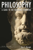 Philosophy : a guide to the reference literature /
