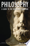 Philosophy : a guide to the reference literature /