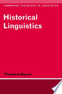 Historical linguistics /