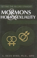 Mormons & homosexuality /
