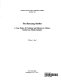 The shenyang smelter : a case study of problems and reforms in China's nonferrous metals industry /