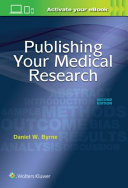 Publishing your medical research /