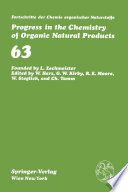 Fortschritte der Chemie organischer Naturstoffe / Progress in the Chemistry of Organic Natural Products /