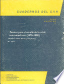 Fuentes para el estudio de la crisis centroamericana (1979-1986) /