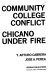 Community college conflict : Chicano under fire /